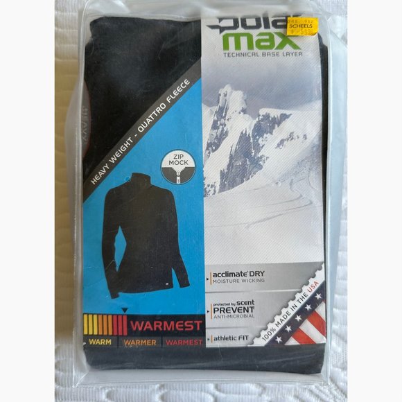 NEW!!  Womens Polar Max Ski Base Fleece Top. - Picture 1 of 8
